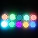 More Care 10 Colors Nail Fluorescent Powder Glow In Dark Nail Art Acrylic