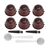 maquina nescafe alegria manual [Precisamente compatible] - Compatible con todos los modelos de Nescafe Dolce Gusto incluyendo el Mini Me, Piccolo, Genio, Esperta y Circolo. El café no se fuga con este filtro preciso.