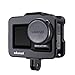 Produktbild Sixcup® Frame Protective Silikon Cage Shell Cover mit Objektivgehäuse für DJI Osmo Action Camera (Black)