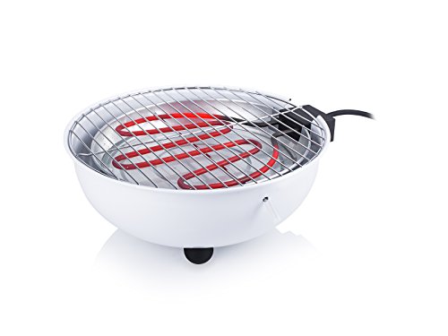 Tristar Barbeque Elektro Tischgrill, 30cm Ø Grillfläche, zerlegbar und spülmaschienenfestes Zubehör, BQ-2882 - 6