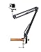 Price comparison product image Desk Clamp Mount Suspension Boom Scissor Arm Tripod Stand Holder for Gopro Hero 5 4 3+ 3 2 1 Action Camera