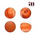 Inflatable baby bath seat pump integrated for 6months - 5 years (orange)