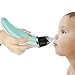 Produktbild Baby Nasensauger Elektrische Nase Snot Sucker Nasenloch cleaner- 5 Leistungsstufen – Sicher hygienisch 2 Größen von Nasen Tipps und Rückflussverhinderer Design – 100% sicher für Neugeborene Infant Kleinkind Gesundheit und Hygiene