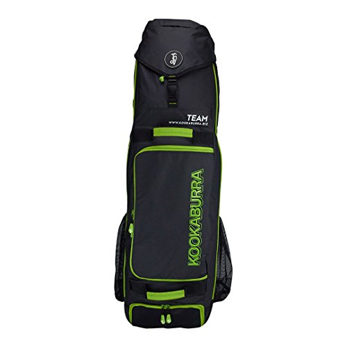 KOOKABURRA Sac de Hockey Unisexe Noir jusqu'à 6 bâtons + kit 100 cm x 30 cm x 26 cm