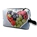 Produktbild Reisemake-up Kosmetiktasche Pinsel Beutel Beeren Erdbeeren Heidelbeeren Salat Reißverschluss Stift Veranstalter Tragetasche süße Make-up Taschen