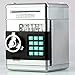 Produktbild KNOSSOS Kids Cartoon Electronic Money Bank Mini ATM Password Coins Money Savings Box - Sliver
