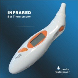 BabyMad® Infrared Ear Thermometer for Adult, Child, Baby + protective case + Does not require expensive probe covers