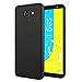 Produktbild Conie Basic Backcover kompatibel mit Samsung Galaxy J6 2018, Schwarze Silikon Schutzhülle sturzsichere Hülle aus TPU Anti Fingerprint Rückschale