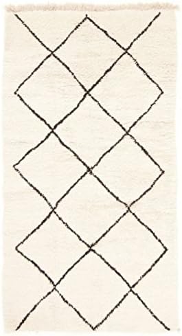 Kilim Moroccan Berber rug Beni Ourain 255 x 140 cm