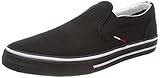 herren slipper leder geflochten  Tommy_Jeans Herren Textile Slip ON Sneaker, Schwarz (Black 990), 42 EU