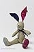 Price comparison product image PAUL SMITH PARFUMS 2013 COLLECTORS BUNNY RABBIT - BIEGE WITH PINK AND BLUE EARS