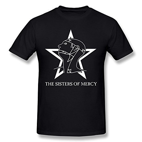 Homme's The Sister Of Mercy Logo T-Shirt Black