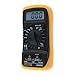Produktbild Professionelle Digitalmultimeter AN8205C LCD Display Digitalmultimeter AC/DC Thermometer Amperemeter Voltmeter Ohm Meter Tester (Farbe: Gelb)