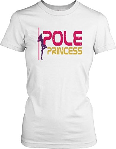 Pole Princess - Pole Dancing - Ladies T-Shirt - White - Medium