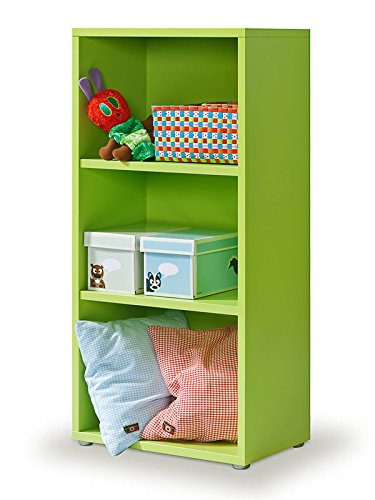 Cultmöbel Regal grün, Bücherregal, 2 EB, Click-System, werkzeuglose