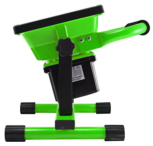 MCTECH® 20W LED Strahler Kaltweiß Grün Tragbare Handlampe LED Flutlicht-Lampe Camping Lampe Arbeitsscheinwerfer Angeln Beleuchtung Outdoor Laterne Campinglaterne Werkstatt-Flutlicht IP65 (20W Kaltweiß) - 4