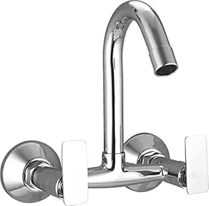 Hagar VENTO VE-015 Wall Mounted Sink Mixer (J.Pipe Spout) for Bathroom and Bathroom Fixtures