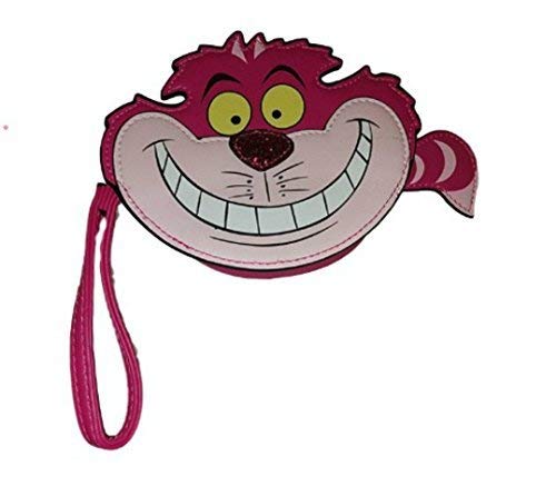 Preisvergleich Produktbild PRIMARK DISNEY ~ Alice im Wunderland ~pink~ Grinsekatze~3D~REIßVERSCHLUSS PORTEMONNAIE