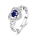 Via Mazzini Platinum Plated Top Quality Swiss Zirconia Crystal Crazy Heart Ring For Women And Girls (Ring0243) RS.399.00