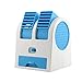 Produktbild Knowled Mini Luftkühler Luftbefeuchter USB Ventilator leise, Air Cooler tragbar klimagerät Table Misting Fan for Refrigeration Fresh Air