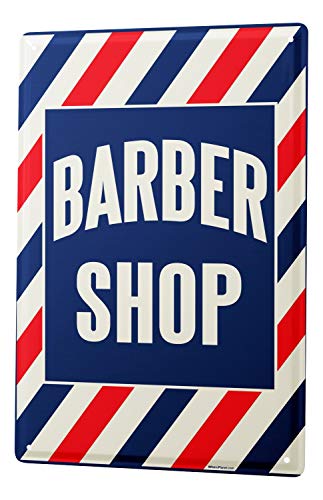 LEotiE SINCE 2004 Cartel Letrero de Chapa Diversíon barbería