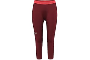 Salewa Ciepłe Alpine Merino Responsive 3/4 Cristalle damskie, Syrah, L