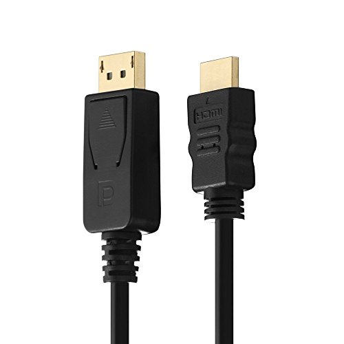 PerfectHD Premium Kabel DisplayPort Stecker – HDMI Typ A Stecker, Adapterkabel, Länge 2,0 Meter - 2