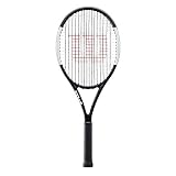 wilson pro staff Contenido: 1x Wilson Raqueta de tenis Blade Team, tamaño de empuñadura: L2, tamaño de la cabeza: 645 cm², peso: 280 g (sin cordaje), longitud: 68,58 cm, color: negro/blanco, WR000610U2