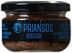 Greek Olive Paste With Sundried Tomato, Ouzo, Oregano &amp; Anchovies - 100gr