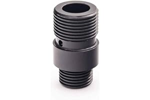 AOLS Adattatore soppressore in Alluminio da 11 mm CW a 14 mm CCW