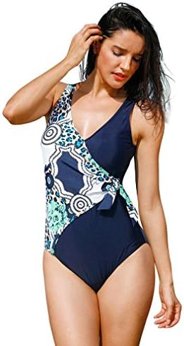 ZJENE31 ZJENE Women's Piece Of Swimsuit Print Bikini Swimwear Beachwear (S)