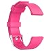 Produktbild FOONEE Silikon-Bänder für Fitbit Versa mit Hülle, Sport-Armband Ersatz-Armband Fitbit Versa, kompatibel mit Fitbit Versa Smartwatch für Damen, Herren, Rosa, S