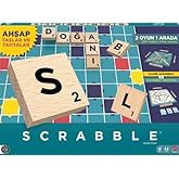Mattel Games Scrabble Orijinal Ahşap İkisi Bir Arada T&uuml;rk&ccedil;e JLJ64