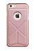 Produktbild MQMY Iphone6 gehäuse Iphone6s gehäuse Iphone6 hülle Iphone6s hülle langlebig pu-leder zäh glatt falten stent (05)
