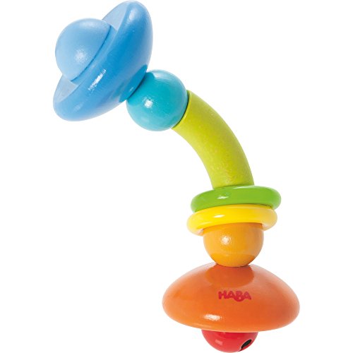 Preisvergleich Produktbild Haba 302933 Greifling Klapper-Regenbogen