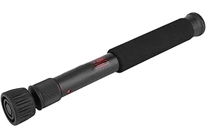 VBESTLIFE Monopie de cámara, monopie DSLR portátil de Viaje con palito Selfie monopie Ajustable en Altura de 6 Partes para cámara sin Espejo/Flash/teléfono Celular/micrófono/luz LED. (P-256A)