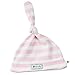 Piccalilly Organic Cotton Pink Girls Knot Hat