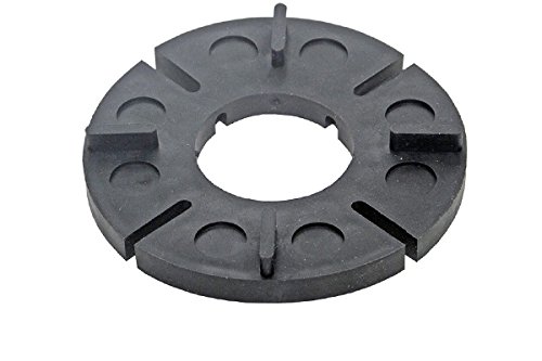 Preisvergleich Produktbild Gummiträger für Terrassenplatten 120mm, rund