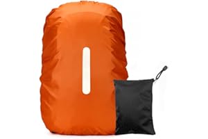 LICQIC Waterproof Rain Cover for Backpack, Reflective Rucksack Rain Cover for Outdoor, Hiking, Camping, Traveling, Cycling