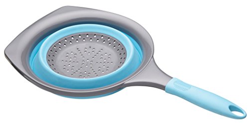 Colourworks Faltbarer Seiher, 1,4 Liter, 19 cm – Blau - 2