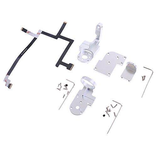 Preisvergleich Produktbild Fenteer Rollenhalter + Abdeckung + Bandkabel Gimbal Kamera Reparaturset Für DJI Phantom 3
