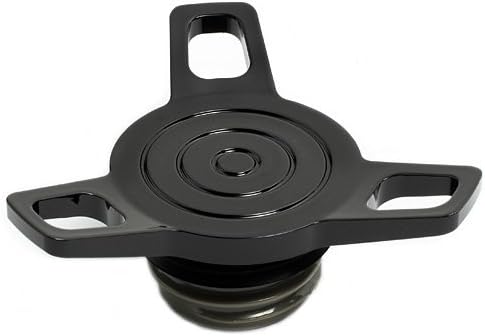 Fuel cap 1996 Onwards Spinner Black Vented