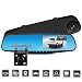 Produktbild Surfmall 4,3 Zoll Dashcam Rückspiegel Monitor AutokameraI Spiegel DashCam mit 170 ° Weitwinkel, WDR, Bewegungserkennung, Parkmonitor, Loop-Aufnahme und G-Sensor