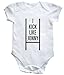 HippoWarehouse I KICK LIKE JONNY baby vest boys girls