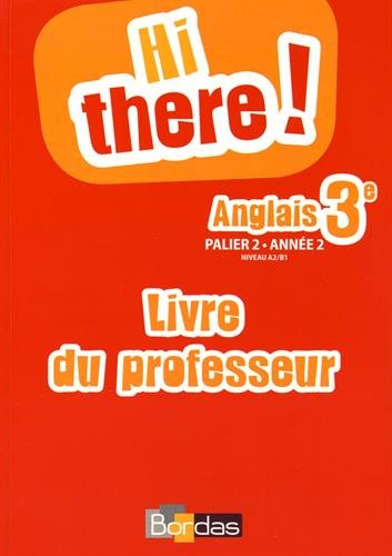 Book's Cover ofHi there 3e  Livre du professeur