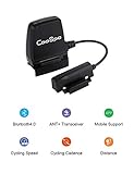 sensor cadencia garmin bluetooth ANT incorporado + transceptor, soporta más de 50 Apps, lo que le permite entrenar con su app favorita