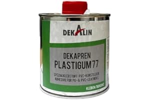 ANKO PLANEN Colle pour bâche PVC – Plastigum77 – Pot Pinceau 200 ML, Colle Contact pour bâches de Camion et Films PVC