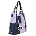 timi & leslie Hannah Pastel Changing Bag (Lilac/ Navy)