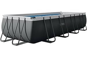 Intex kit Piscine Ultra XTR rectangulaire Tubulaire (l) 5,49 x (l) 2,74 x (h) 1,32m