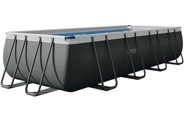Intex kit Piscine Ultra XTR rectangulaire Tubulaire (l) 5,49 x (l) 2,74 x (h) 1,32m
